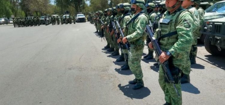 Llegan soldados para reforzar la seguridad de Irapuato