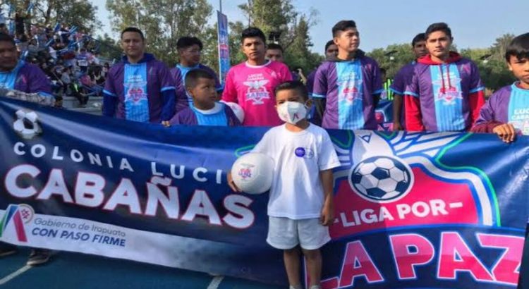 Da inicio la Liga por la Paz para fomentar el deporte en Irapuato
