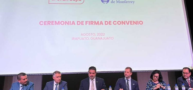 TEC Irapuato y El Gran Bajío firman convenio de colaboración