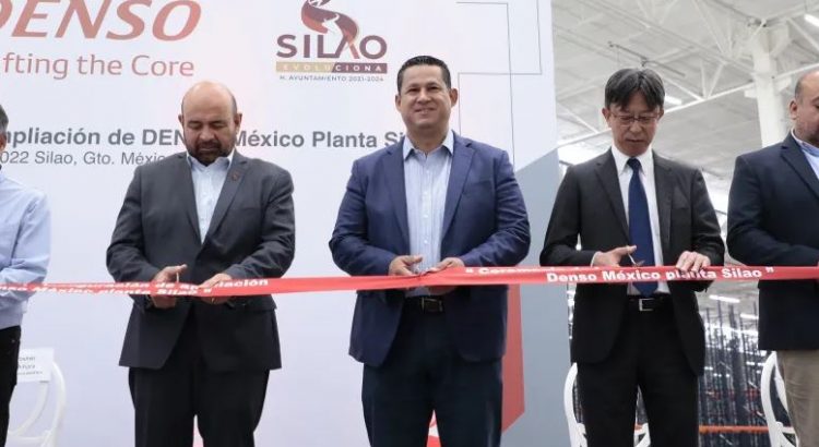 Inaugura Gobernador ampliación de Denso México en Puerto Interior
