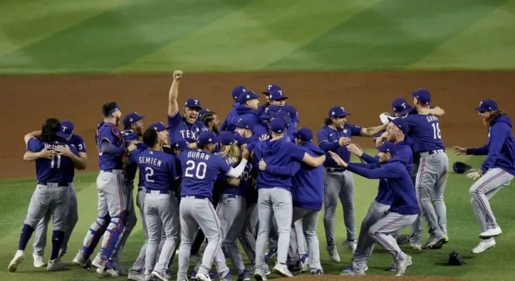 Los Texas Rangers ganan la Serie Mundial