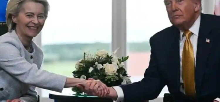 Llegan Estados Unidos y la Unión Europea a acuerdo comercial