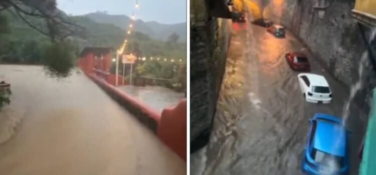 Se desborda presa en Guanajuato capital