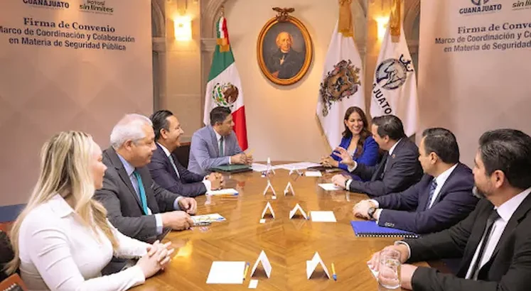 Guanajuato y SLP acuerdan operativos interestatales contra la inseguridad
