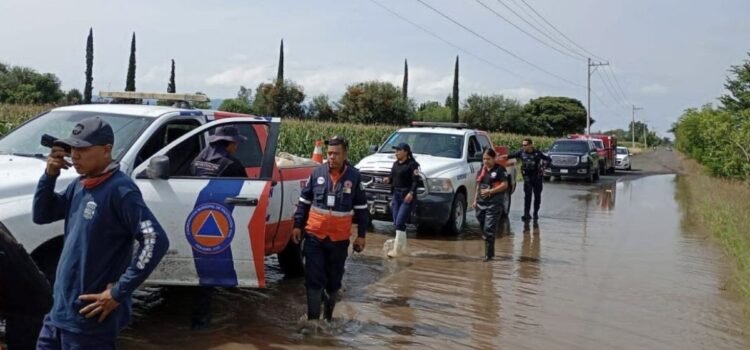 Desbordamiento del Río Lerma inunda más de 300 viviendas en Guanajuato