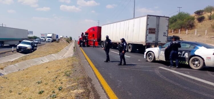 Robo de carga en Guanajuato