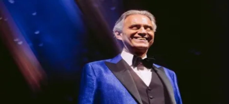 Andrea Bocelli ofrecerá concierto gratuito en el Zócalo de la CDMX