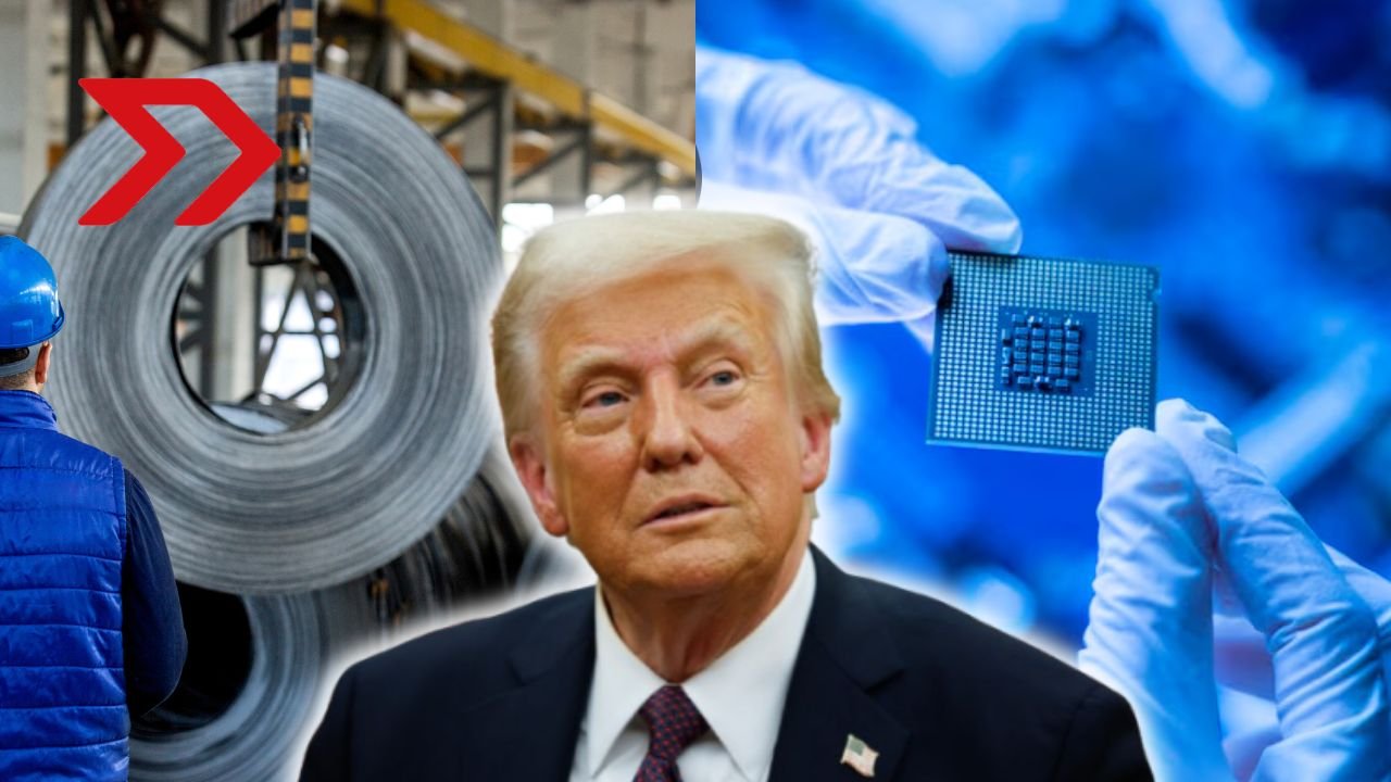 Trump fijará aranceles al acero y a los chips la próxima semana